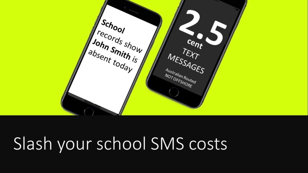 2.5 cent School Text Messaging